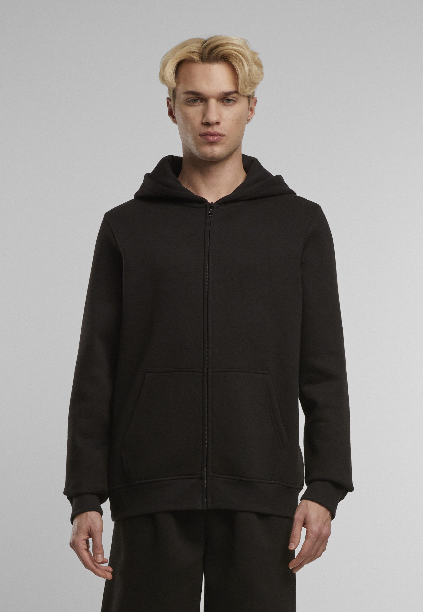 URBAN CLASSICS Sweatjacke Urban Classics Basic Essential Zip Hoody