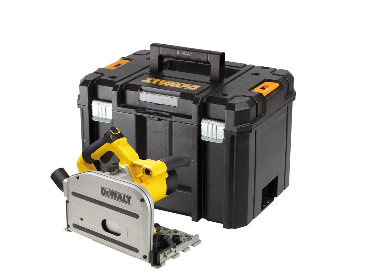 DeWalt Tauchsäge DWS520KT-QS, 1300 W, Ø 165 mm, 59 mm, Im TSTAK-Koffer