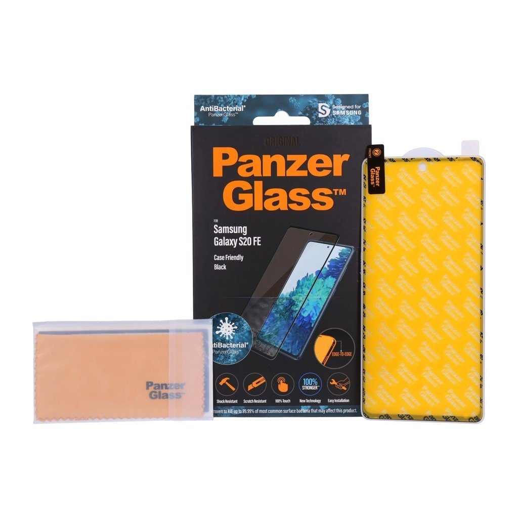 PanzerGlass Displayschutzglas PanzerGlass Displayschutz Samsung Galaxy S20 Fe Case Friendly schwarz