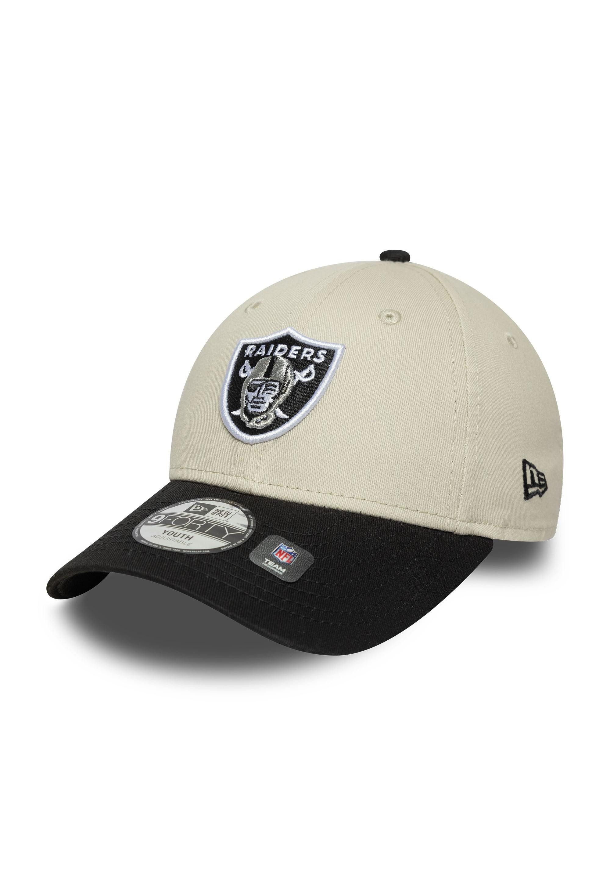 Baseball Cap Las Vegas Raiders New Era 9Forty Color Block Kids Cap Beige
