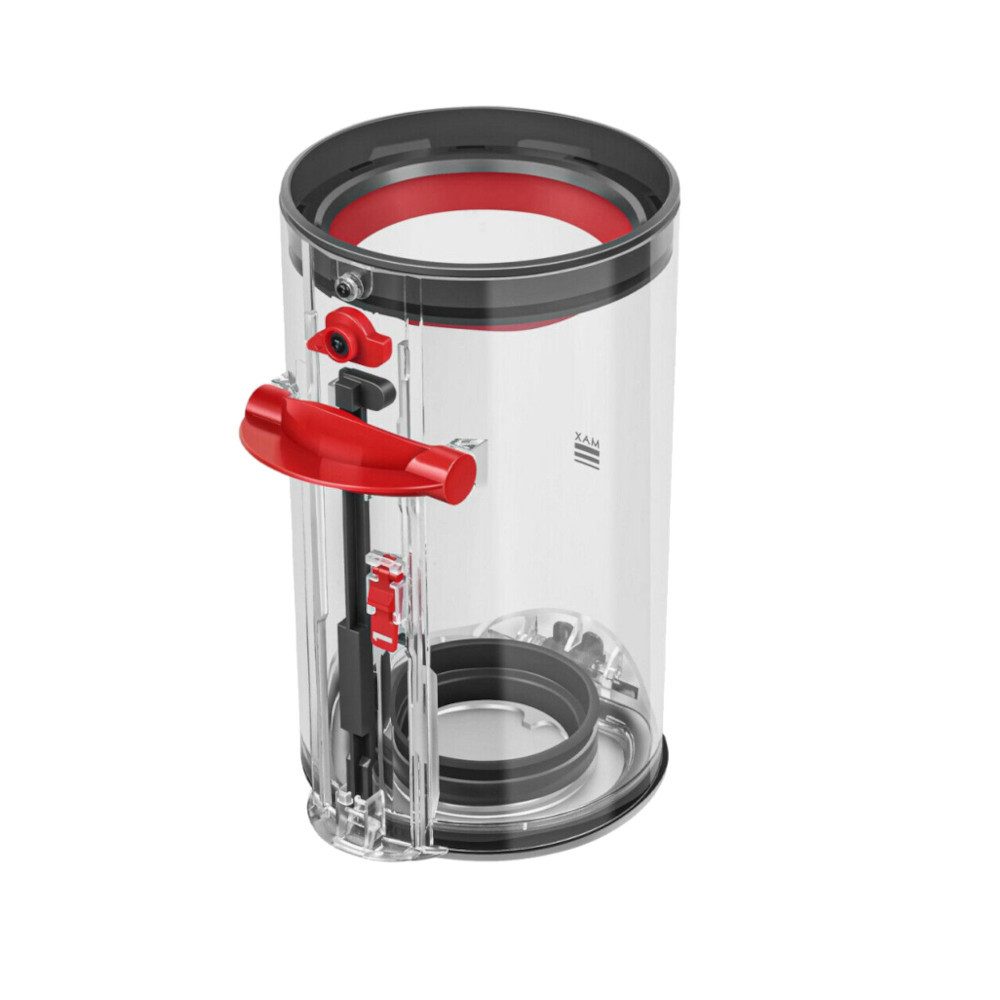 Trade-Shop Saugroboter Zubehör-Set Staubbehälter passend für Dyson V11, V15, SV14, SV15, SV17, SV22, Zubehör für Dyson 970050-01, 965443-01, Ersatzbehälter mit transparentem Design / Höhe: ca. 19,6cm