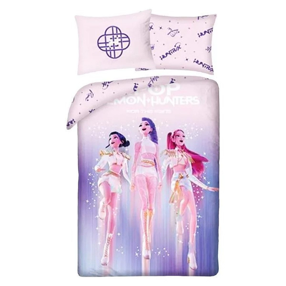 KPop Demon Hunters Kinderbettwäsche K-pop Demon Hunters Bright Bettwäsche 140×200 cm, 70×90 cm