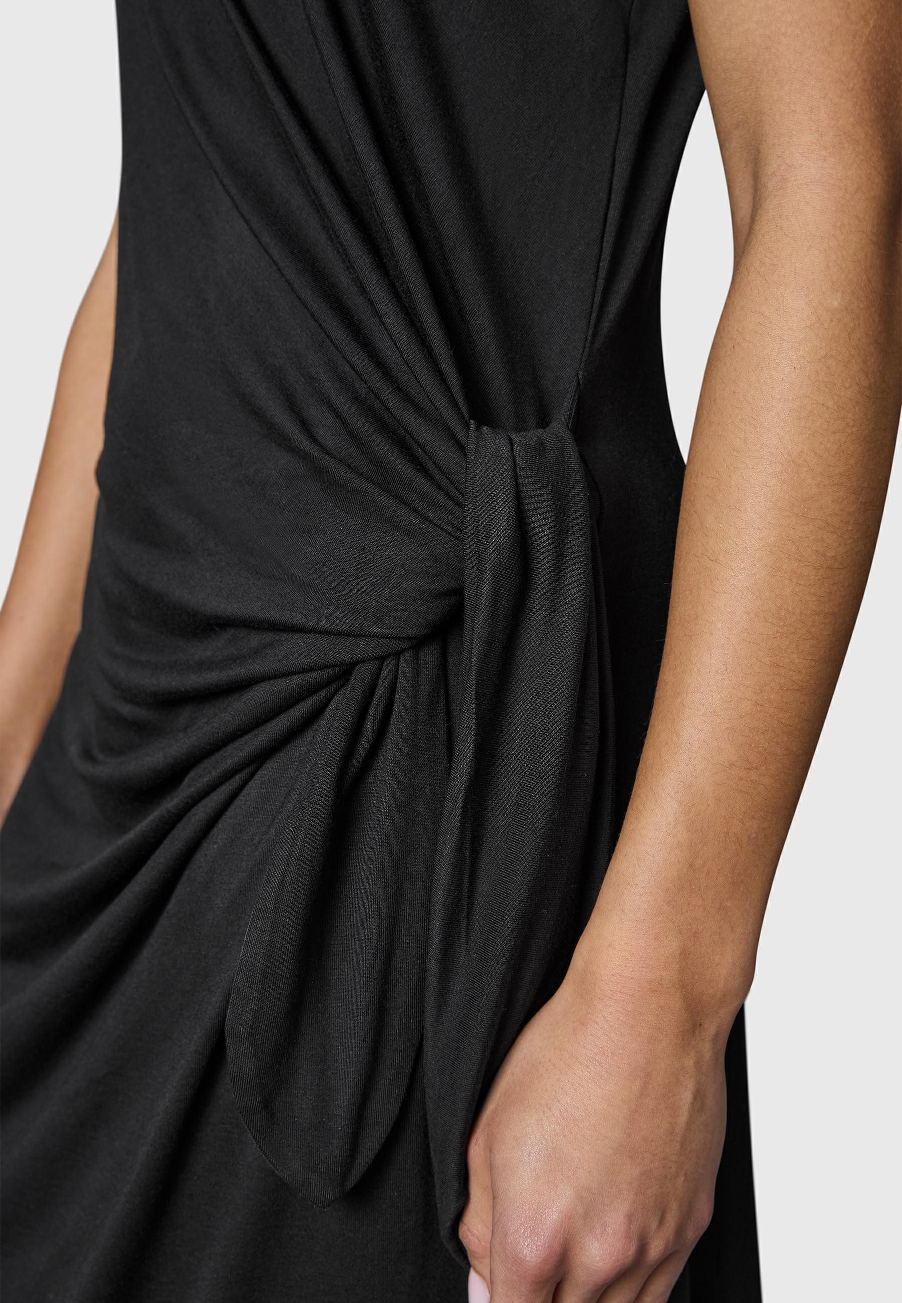 Ragwear Shirtkleid Knotta Kurzarm Sommerkleid mit seitlichem Bindeband – Bild 4 von 4