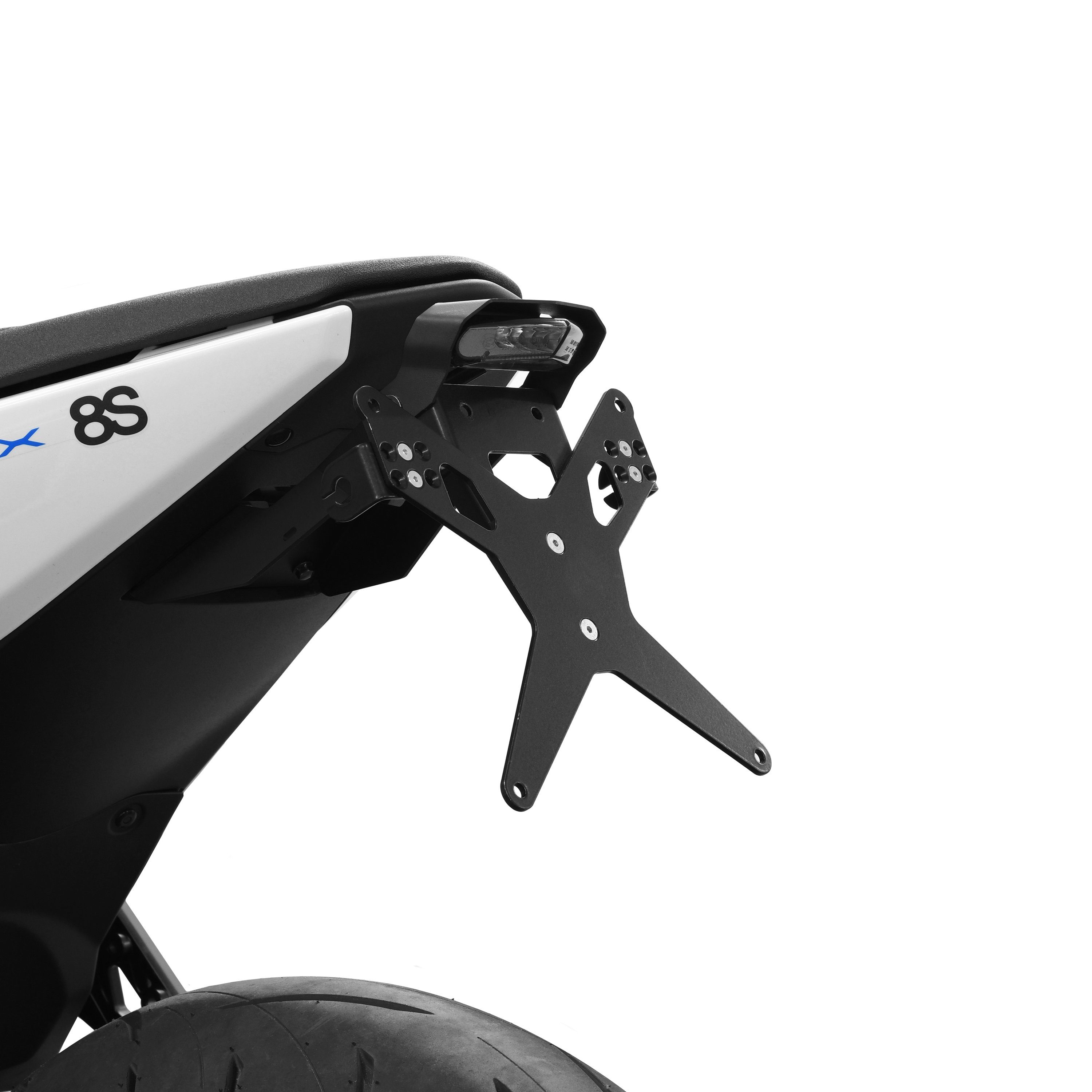 ZIEGER Kennzeichenhalter X-Line Kennzeichenhalter kompatibel mit Suzuki GSX-8S, 8R