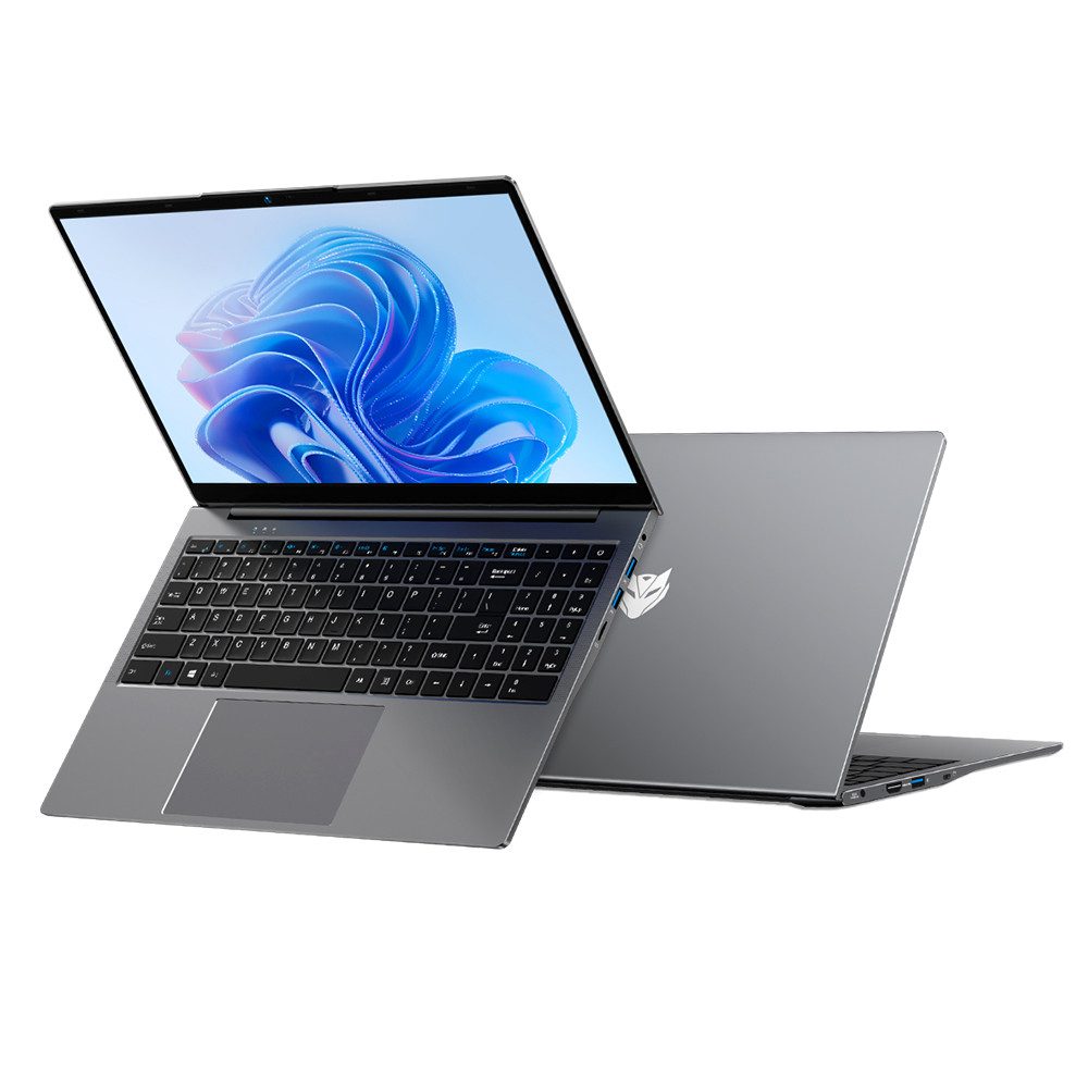 BMAX 15,6 Zoll FHD IPS Laptop, Windows 11, 180° aufklappbar Notebook (39,62 cm/15.6 Zoll, Intel Celeron N100, Intel 12. Generation UHD-Grafik, 16 GB, 512 GB SSD, mit Intel N100 Prozessor, 16GB LPDDR4 RAM & 512GB SSD)