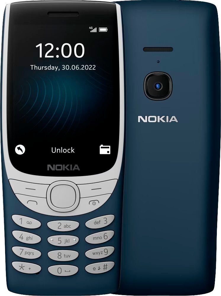 Nokia 8210 4G Handy (7,11 cm/2,8 Zoll, 0,12 GB Speicherplatz, 0,3 MP Kamera),  7,11 cm / 2,8\