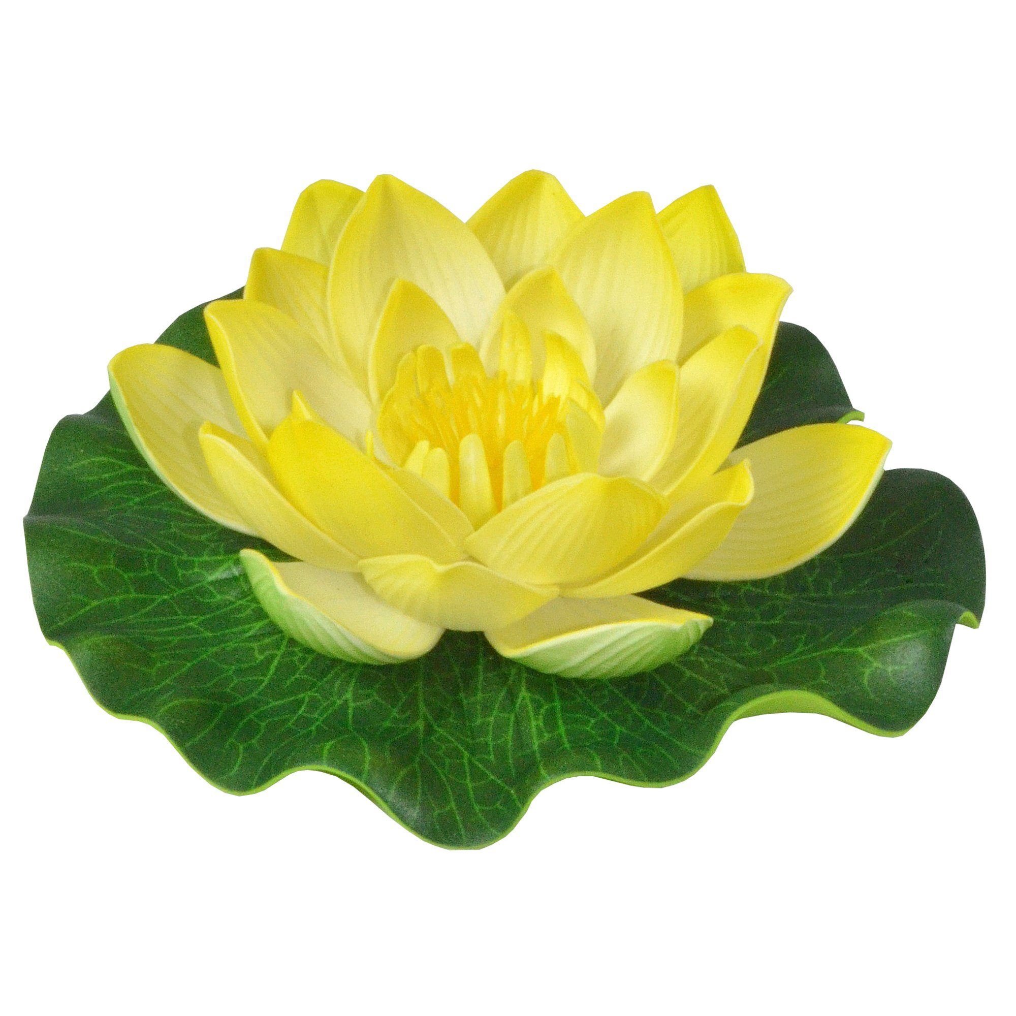 Heissner Teichfigur Heissner Seerose gelb klein, (1-St)