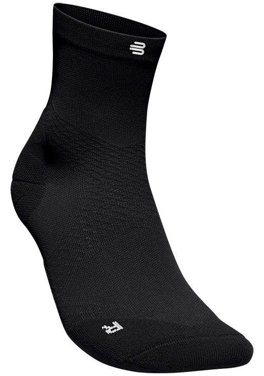 Ultralight schwarz Socks Bauerfeind Mid Cut Sportsocken Run