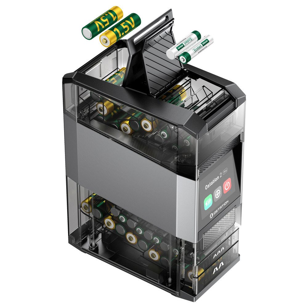 OLIGHT OLight Ostation 2 Pro-EU (OS) Rundzellen-Ladegerät LiIon, NiMH Mignon Rundzellen-Lader