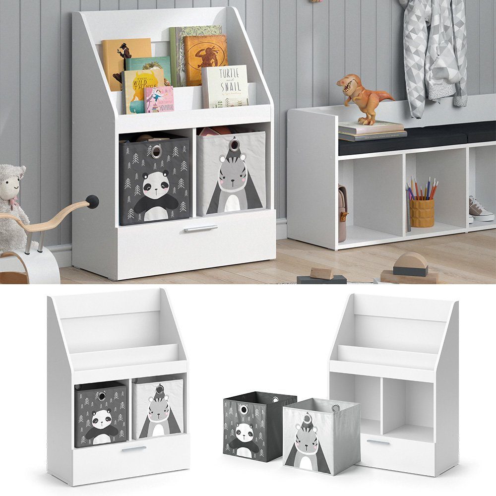 Vicco Bücherregal Luigi, Weiß, 72 x günstig online kaufen