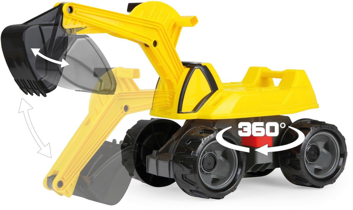 Lena® Spielzeug-Aufsitzbagger Giga Trucks Pro X, günstig online kaufen