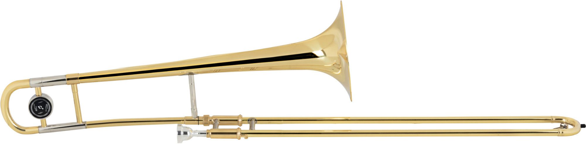 Classic Cantabile Posaune Classic Cantabile TP-12 Tenorposaune Bb, inkl. Leichtkoffer & Mundstück, Korpus, Außenzug und Zugbogen: Messing - Innenzug: Neusilber verchromt