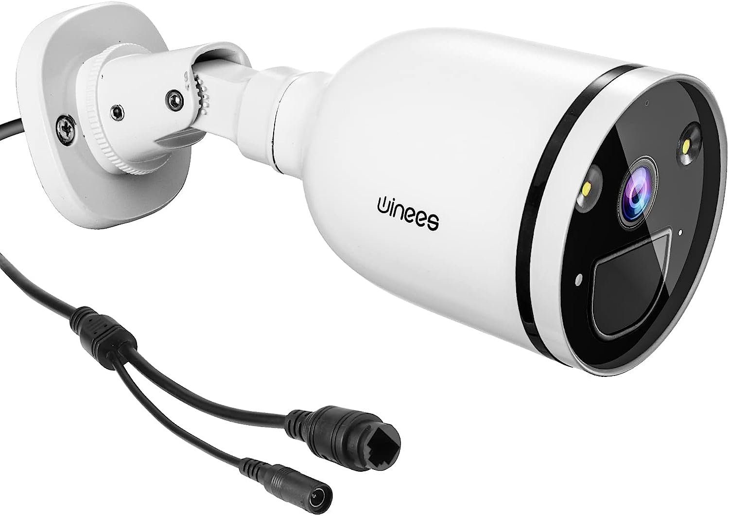 Diyarts Überwachungskamera (Außenbereich, 2.4/5GHz 4MP 2K WLAN,  Sicherheitskamera Außen mit Scheinwerfer, Farbnachtsicht, mit Spotlight,  IP66 Wasserdicht, Pakete/Fahrzeug/Personenerkennung, 2 Wege Audio mit Alexa)
