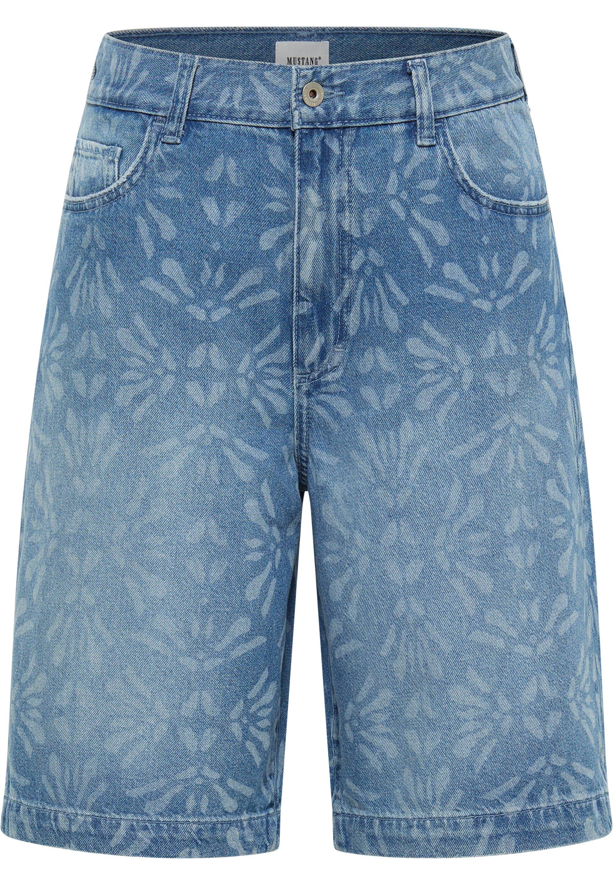 MUSTANG Boyfriend-Jeans Damen Style Toyah Bermuda