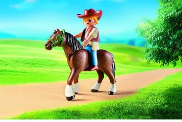 Playmobil® Spielwelt Country 6932 Pferdekutsche Kutsche Pferd, Figuren Reiter Pferde Hof Zubehör Spielzeug-Set