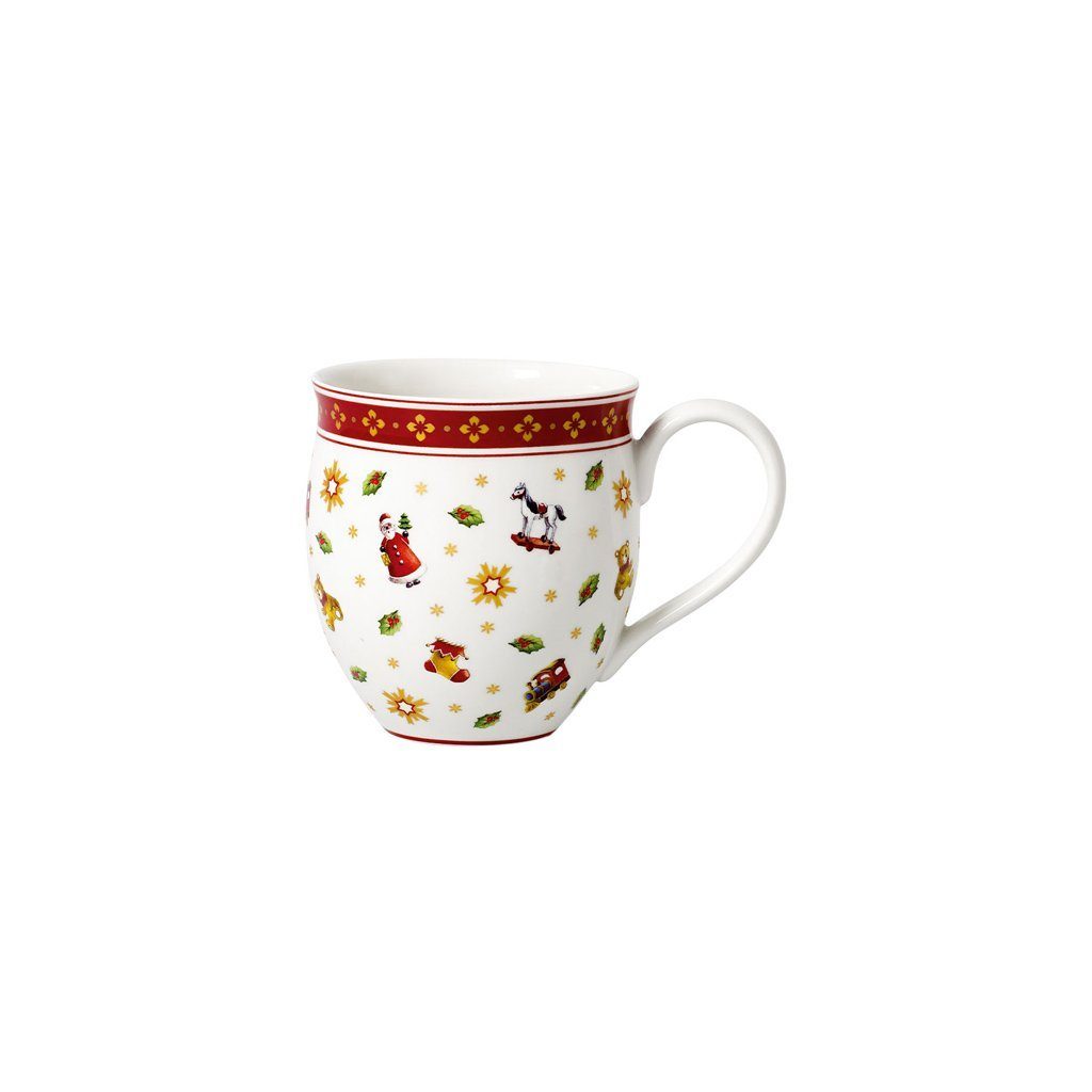 Villeroy & Boch Tasse Toy's Delight Kaffeebecher mit Streumotiv, Porzellan