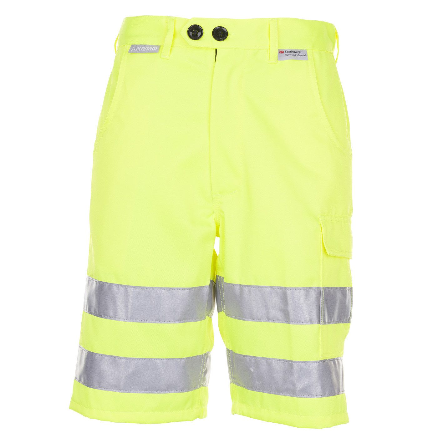 Planam Arbeitsshorts PLANAM Short Warnschutz