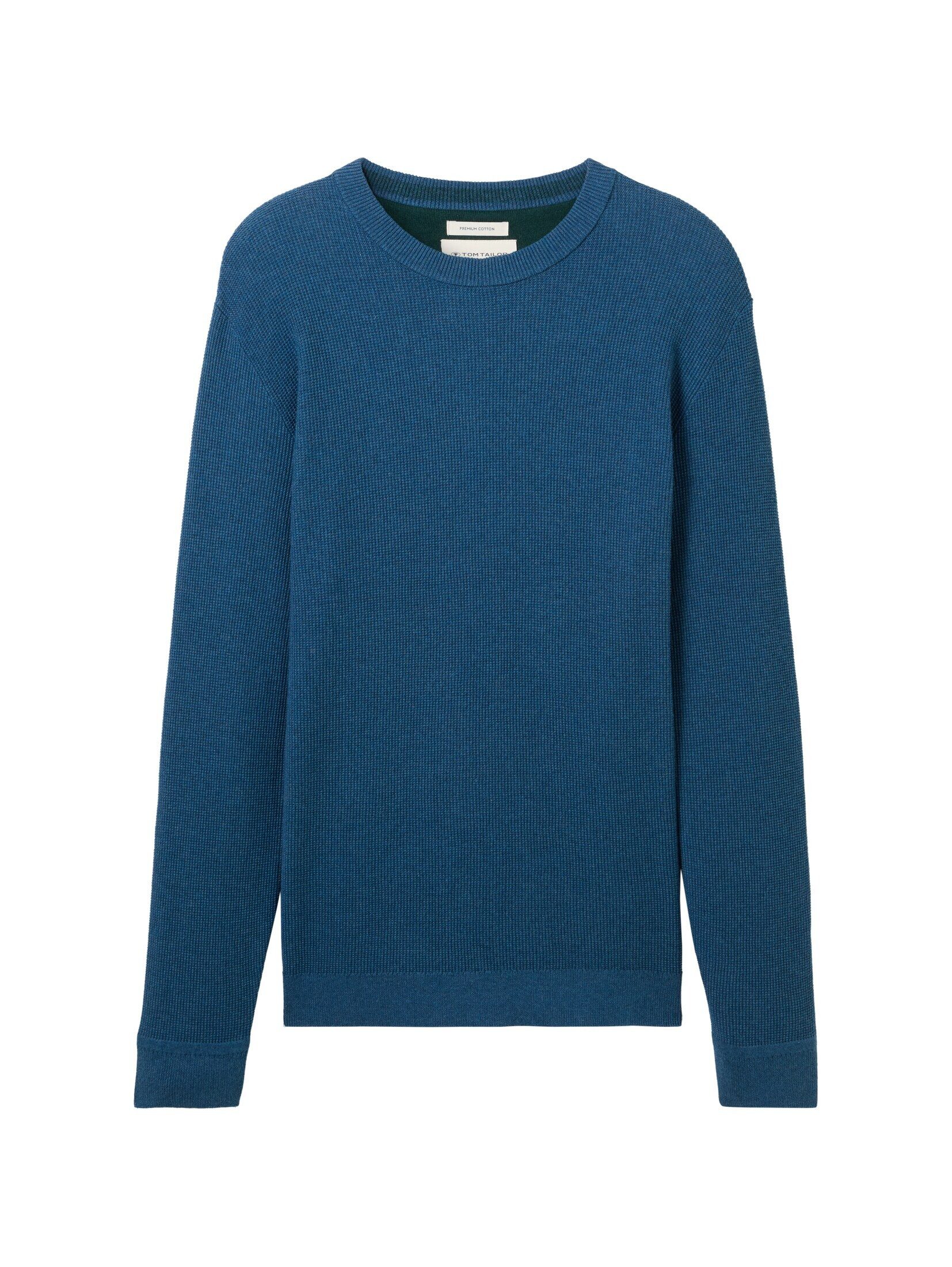 TOM TAILOR Strickpullover Pullover & Strickjacken Strickpullover aus Baumwo günstig online kaufen