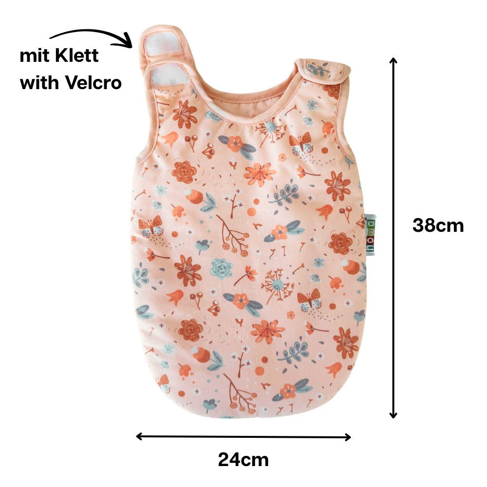 howa Puppen Schlafsack miniflowers, weich gepolstert, für Puppen bis 48 cm günstig online kaufen
