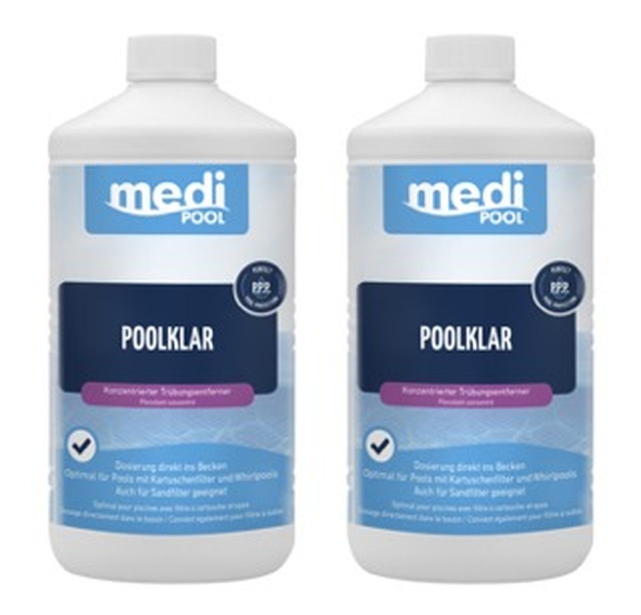 mediPOOL Poolpflege mediPOOL PoolKlar, (Spar-Set)