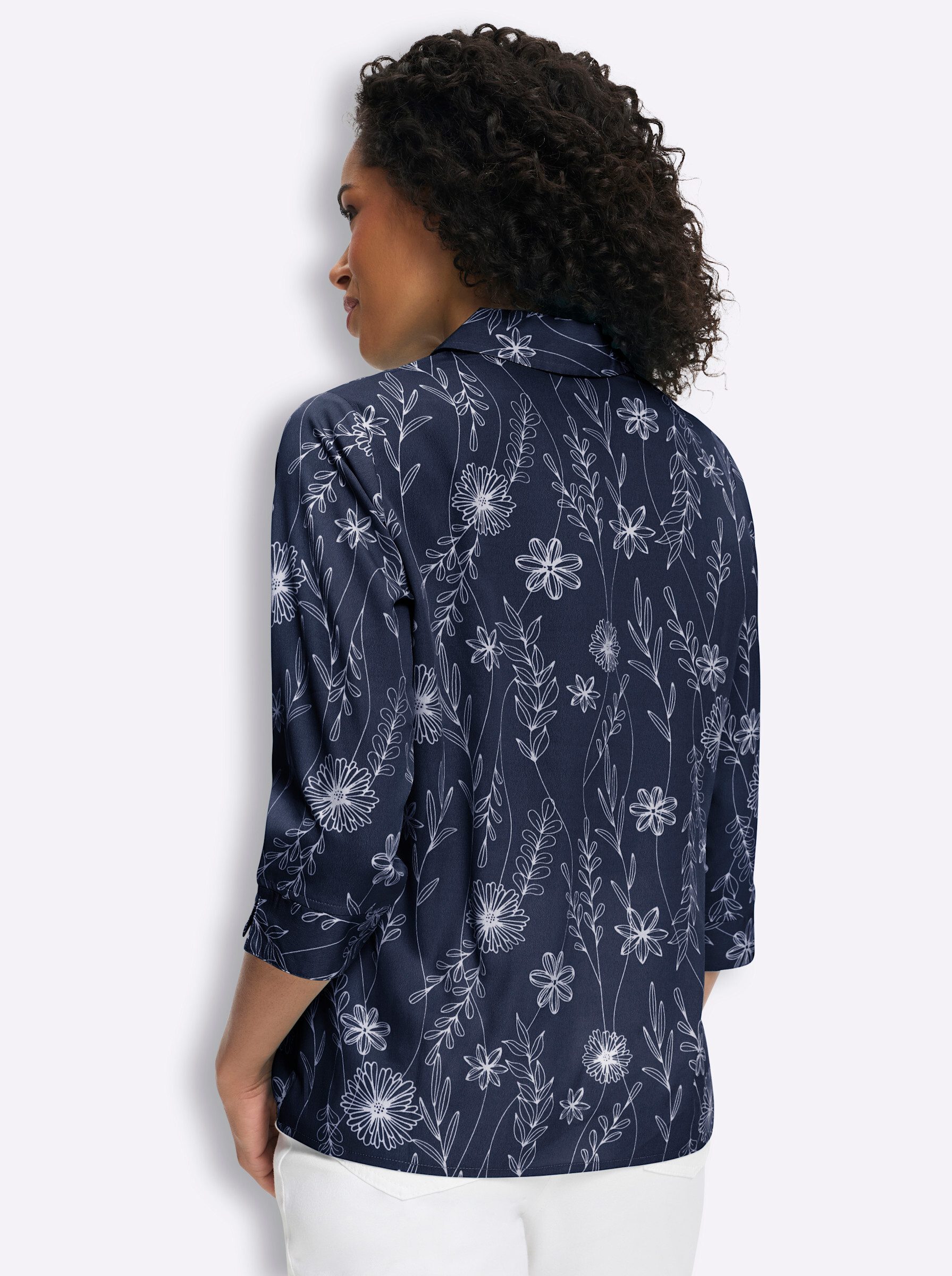 Sieh an! Klassische Bluse 3/4-Arm-Bluse 3/4-Arm – Bild 2 von 5