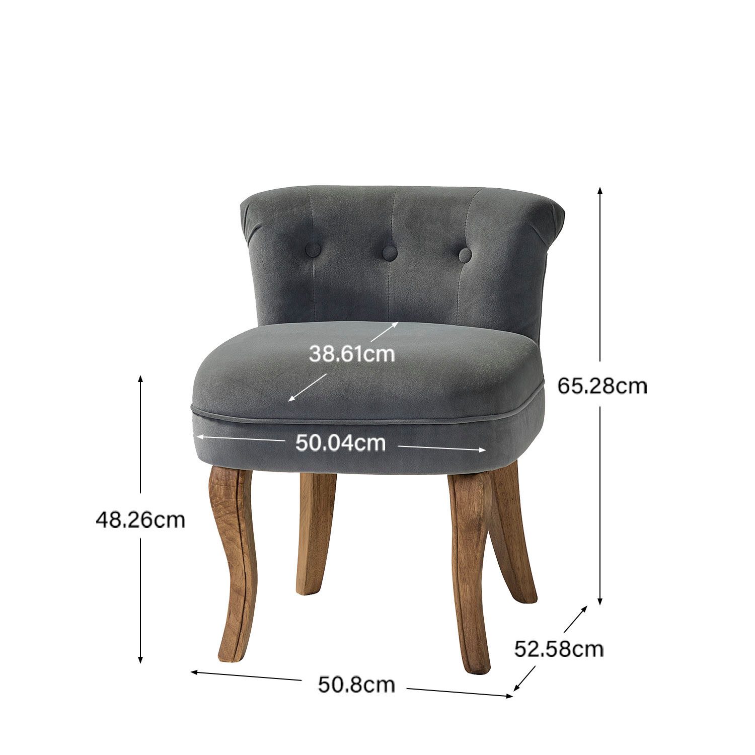 HULALA HOME Hocker Schminkhocker Sitzhocker Kosmetikhocker günstig online kaufen