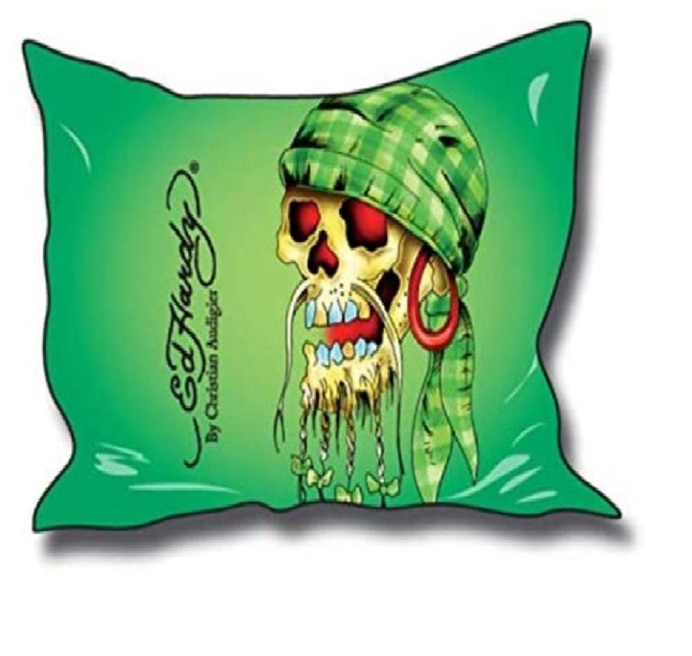 Ed Hardy Kissenbezug Ed Hardy - Kissenbezug Pirate Skull 65x65cm
