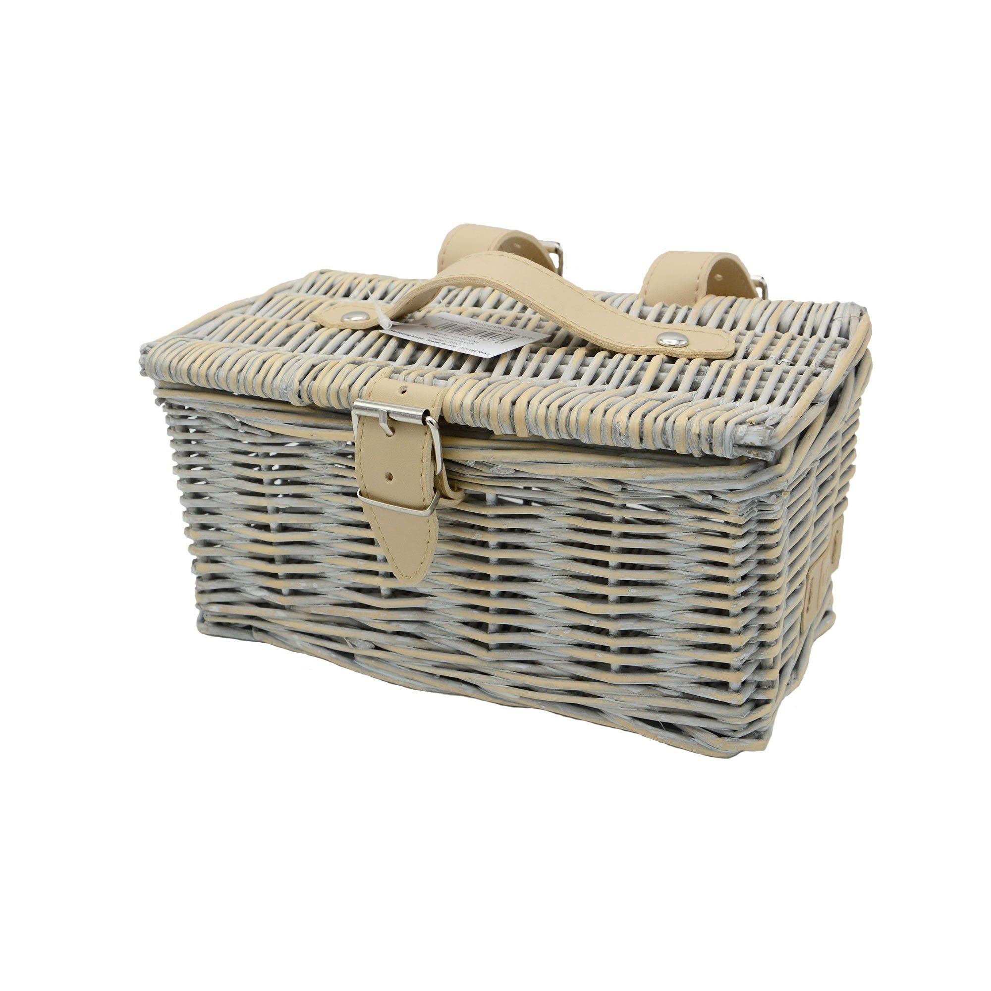 UNUS GARDEN Fahrradkorb Weidekorb Fahrradkorb KLEIN für vorne (11x22x13 cm (HxBxT), für Handy, Portemonnaie oder Sonnenbrille