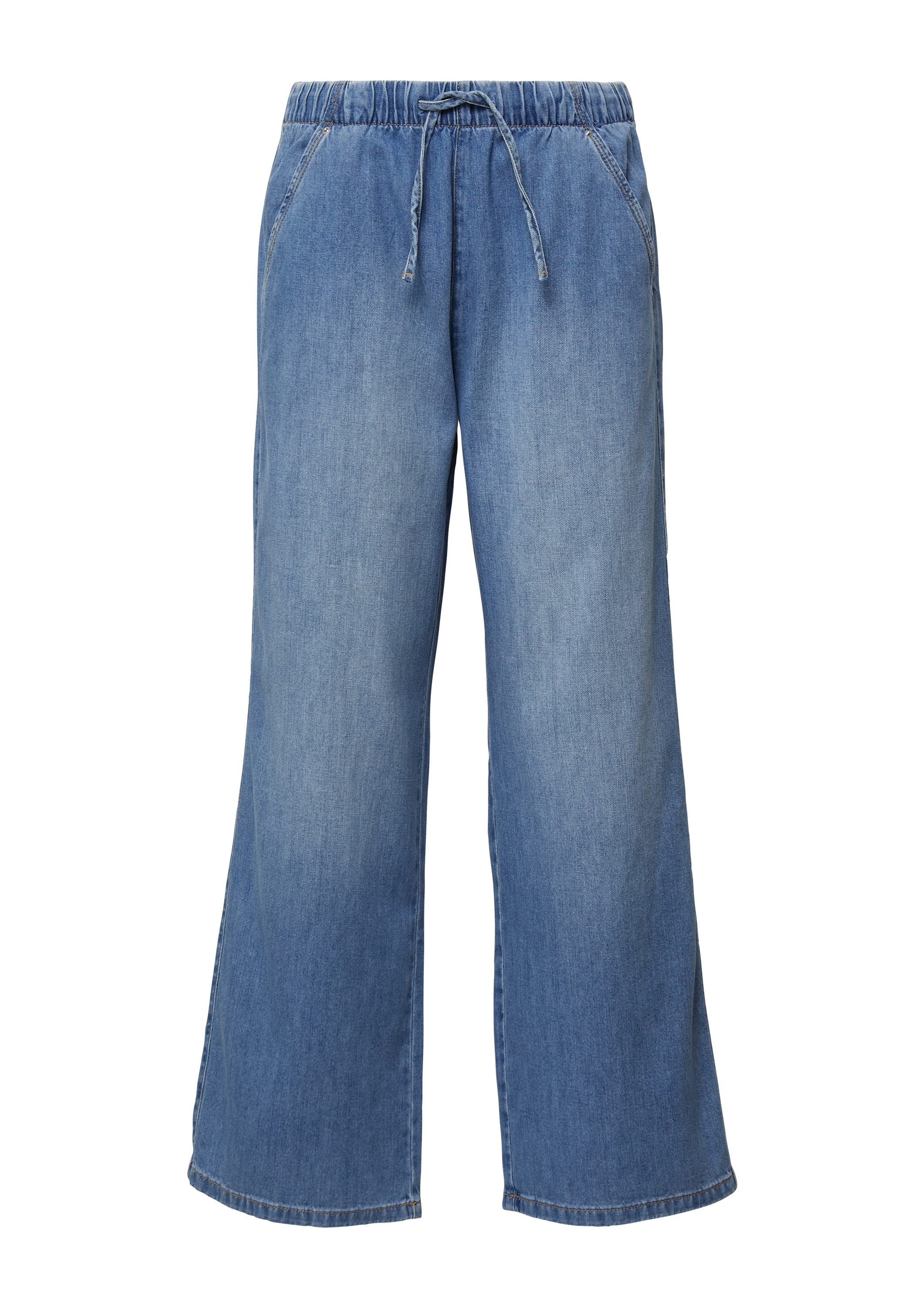 QS Weite Jeans Jeans-Hose (1-tlg) günstig online kaufen