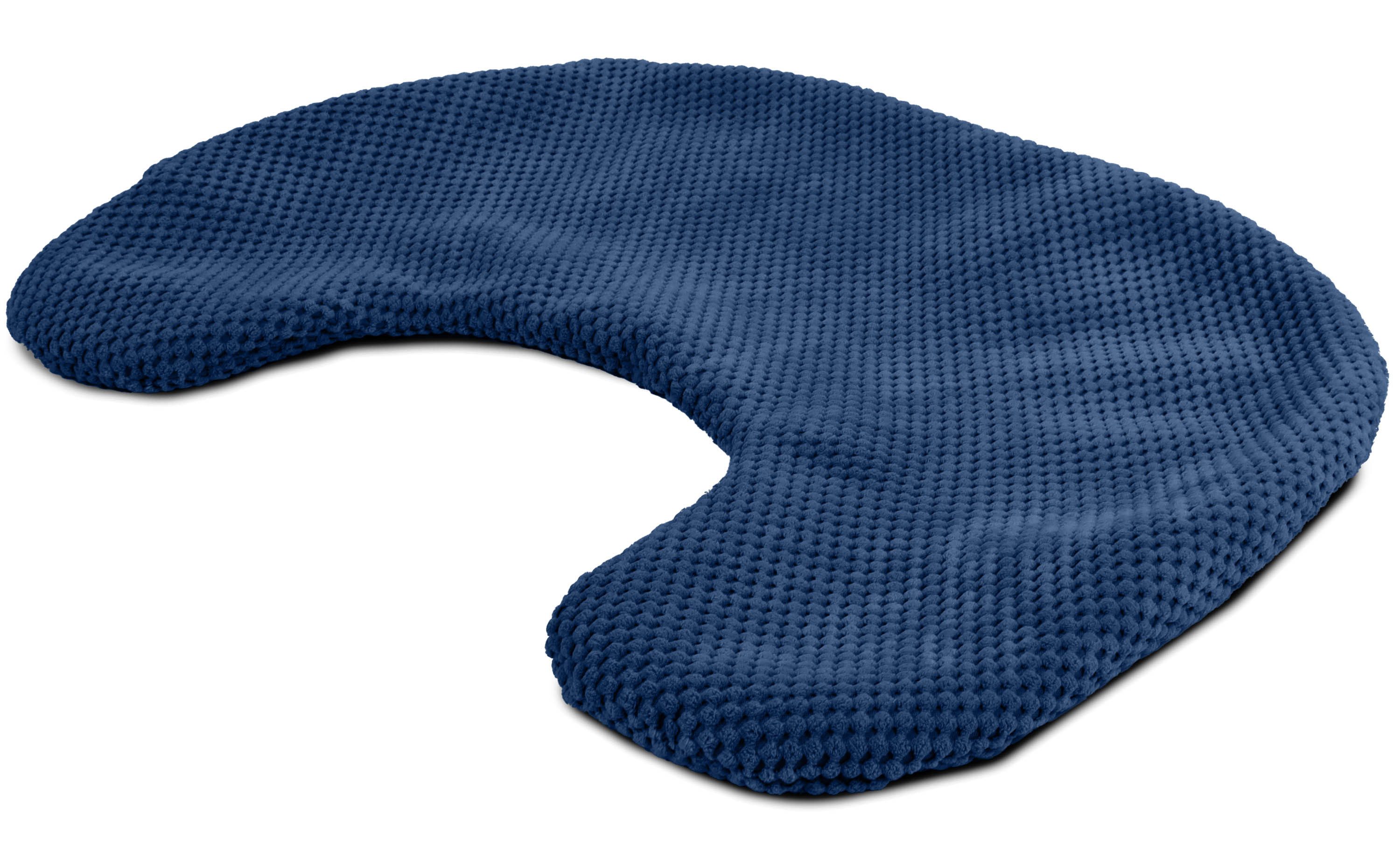 Amilian Stillkissenbezug - Ersatzbezug für Stillkissen und Schwangerschaftskissen - Bezug, maschinenwaschbar - mit Reißverschluss