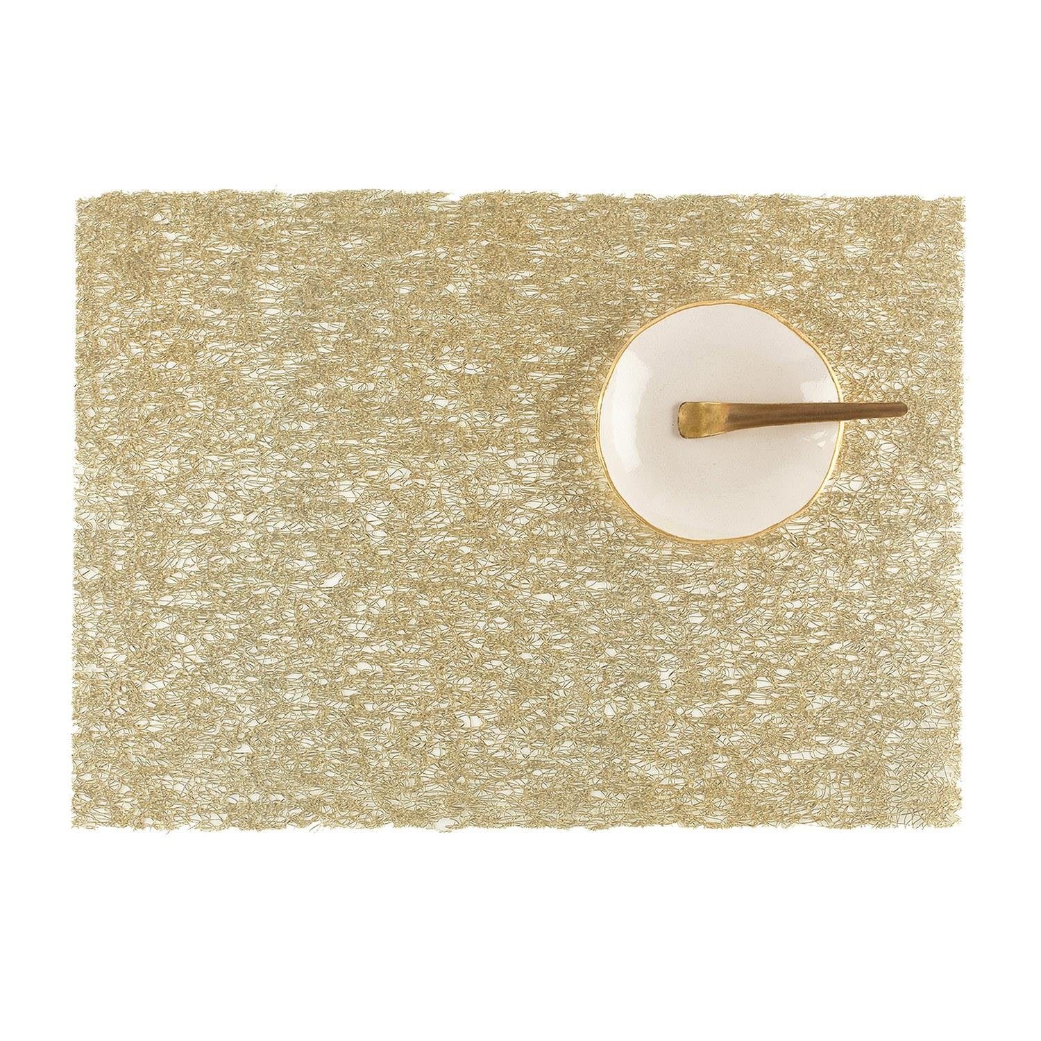 Platzset, Metallic Lace Rectangle Gold, Chilewich, (1St)