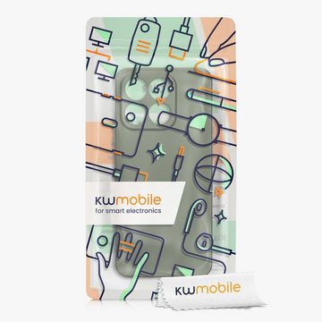 kwmobile Handyhülle Handyhülle für HONOR X8a, Silikon Case metallisch schimmernd - Soft Hülle - Handy Cover