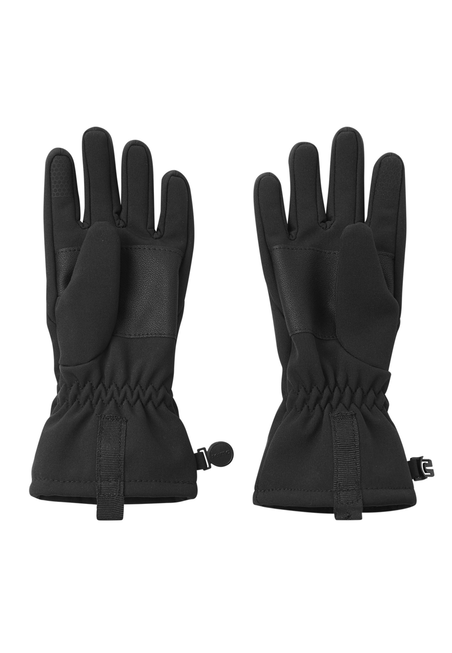 reima Multisporthandschuhe TEHDEN Softshell Handschuhe (1-St., atmungsaktiv, wasserabweisend und winddicht) bluesign®-zertifiziert, PFAS-frei