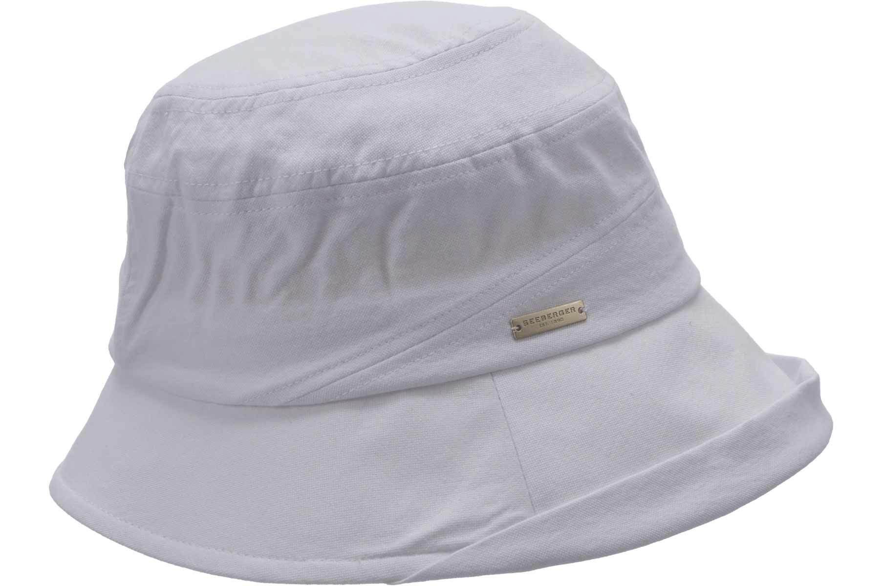 Seeberger Sonnenhut Chambraystoff Glocke mit Aufschlag 55597-0