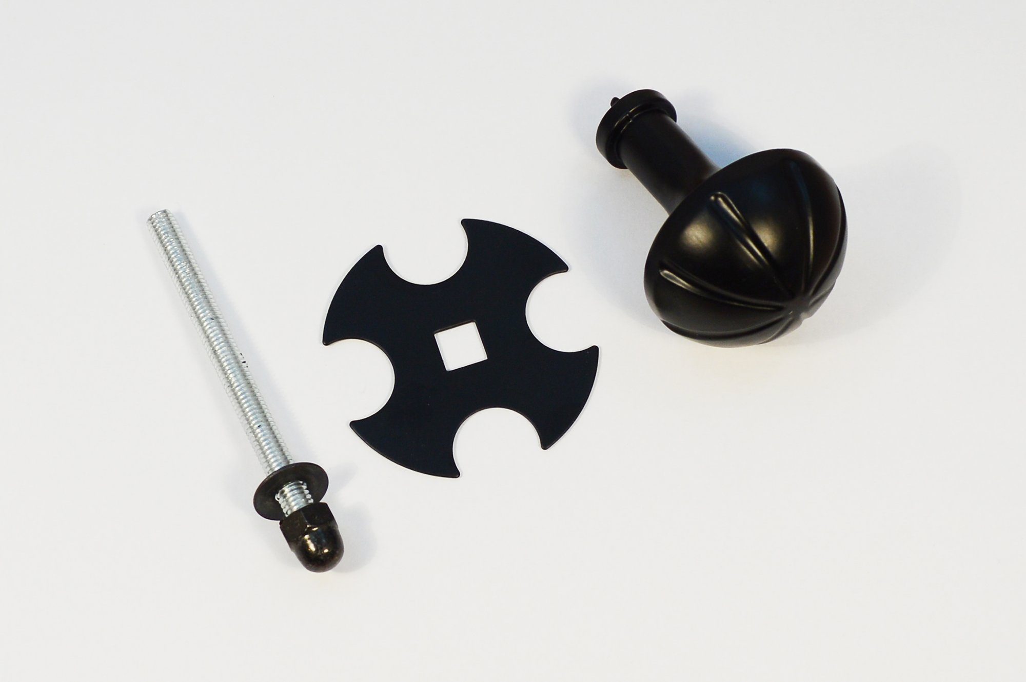 Thumbnail - AMIG Türgriff Vintage Antiken Schwarz Türgriff Knopf im restaurierungsshop