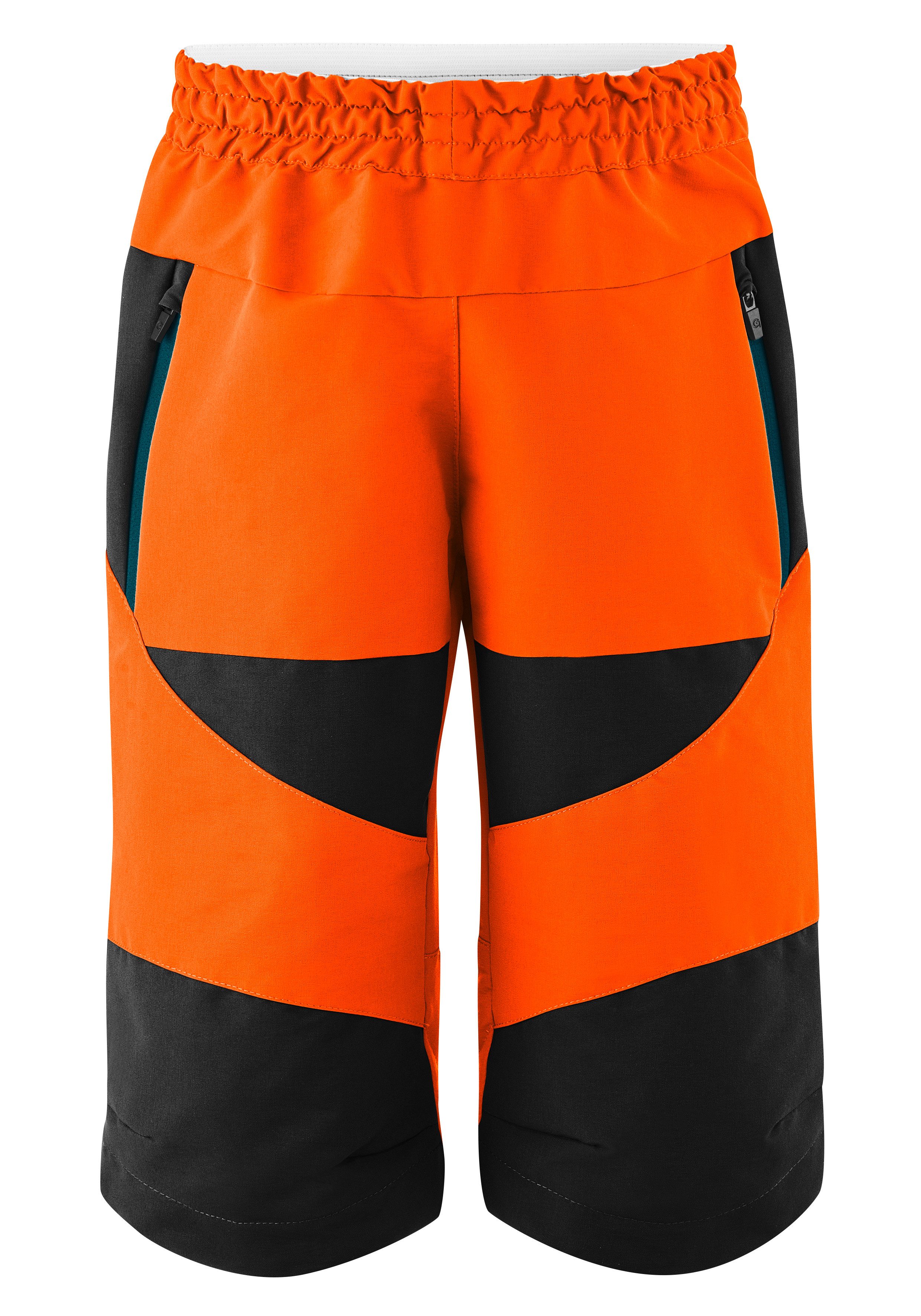 Gonso Fahrradhose PORDOI Kinder Bike-Shorts, robuste MTB-Radhose mit Taschen und Gummibund