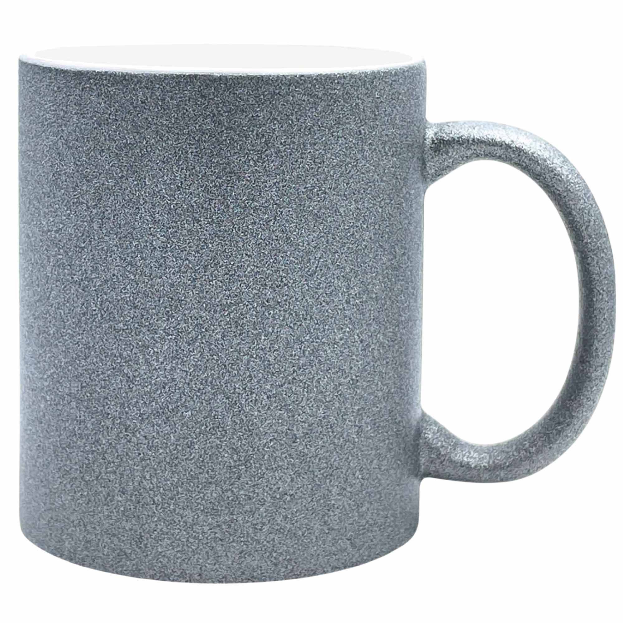 Camolo Tasse Glitzertasse Keramik 330 ml Kaffeetasse, Keramik