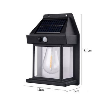 GelldG LED Solarleuchte Solarlampen für Außen, IP65 wasserdicht Außenlampe
