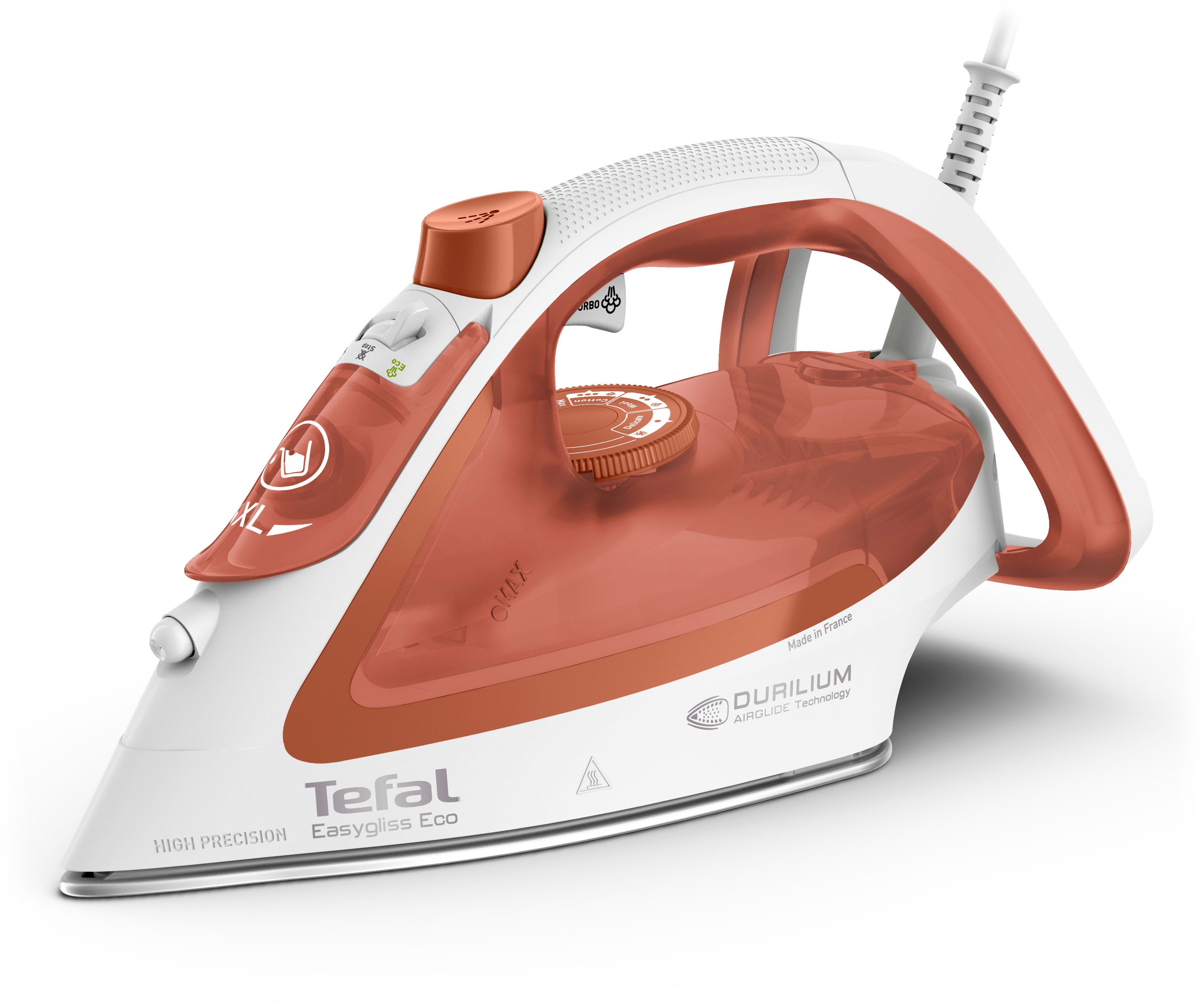 Tefal Dampfbügeleisen Tefal FV5782 Easygliss Eco Dampfbügeleisen, 2800 W