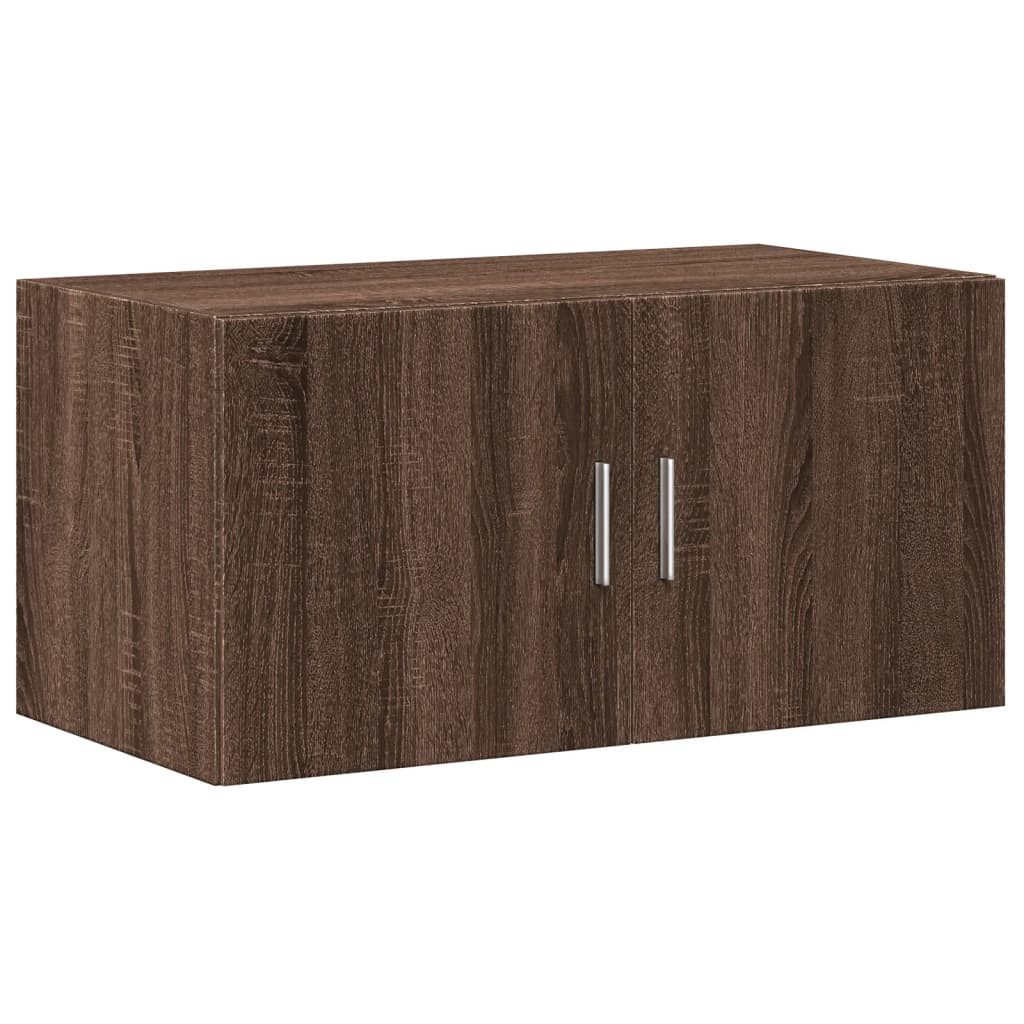 vidaXL Hängeschrank Wandschrank Braun Eichen-Optik 80x42,5x40 günstig online kaufen
