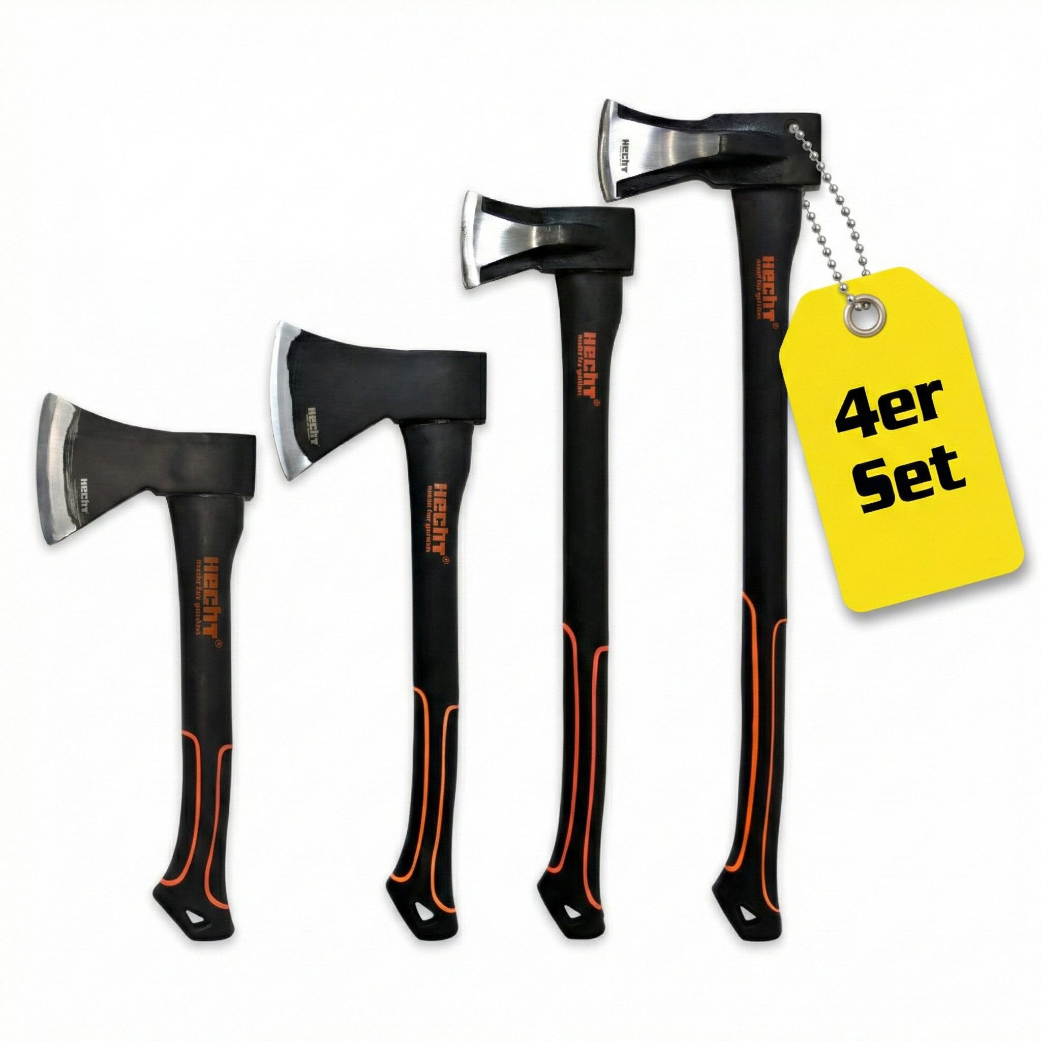 Hecht Axt 30cm & 40cm Beil 55cm Spaltaxt 63cm Spaltaxt, (4-St), Ergonomisch günstig online kaufen