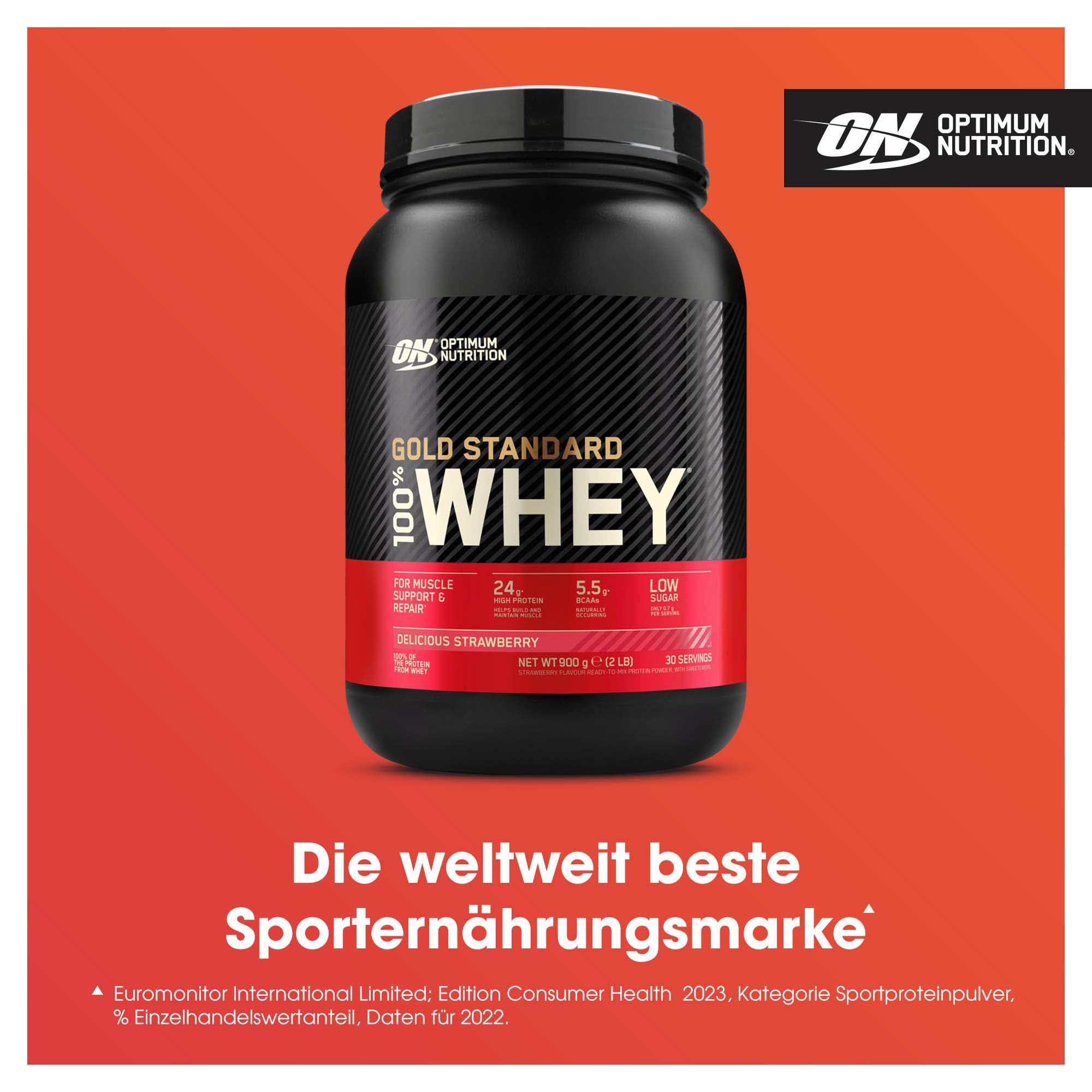 Optimum Nutrition Gold Standard 100% Whey 900g Pulver