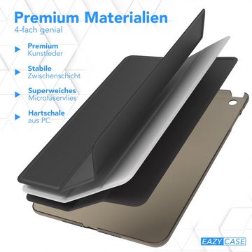 EAZY CASE Tablet-Hülle Smart Case für iPad Mini 1. / 2. / 3. Generation 7,9 Zoll, Hülle mit Standfunktion Tablet Klapphülle Anti-Kratz Tasche Schwarz