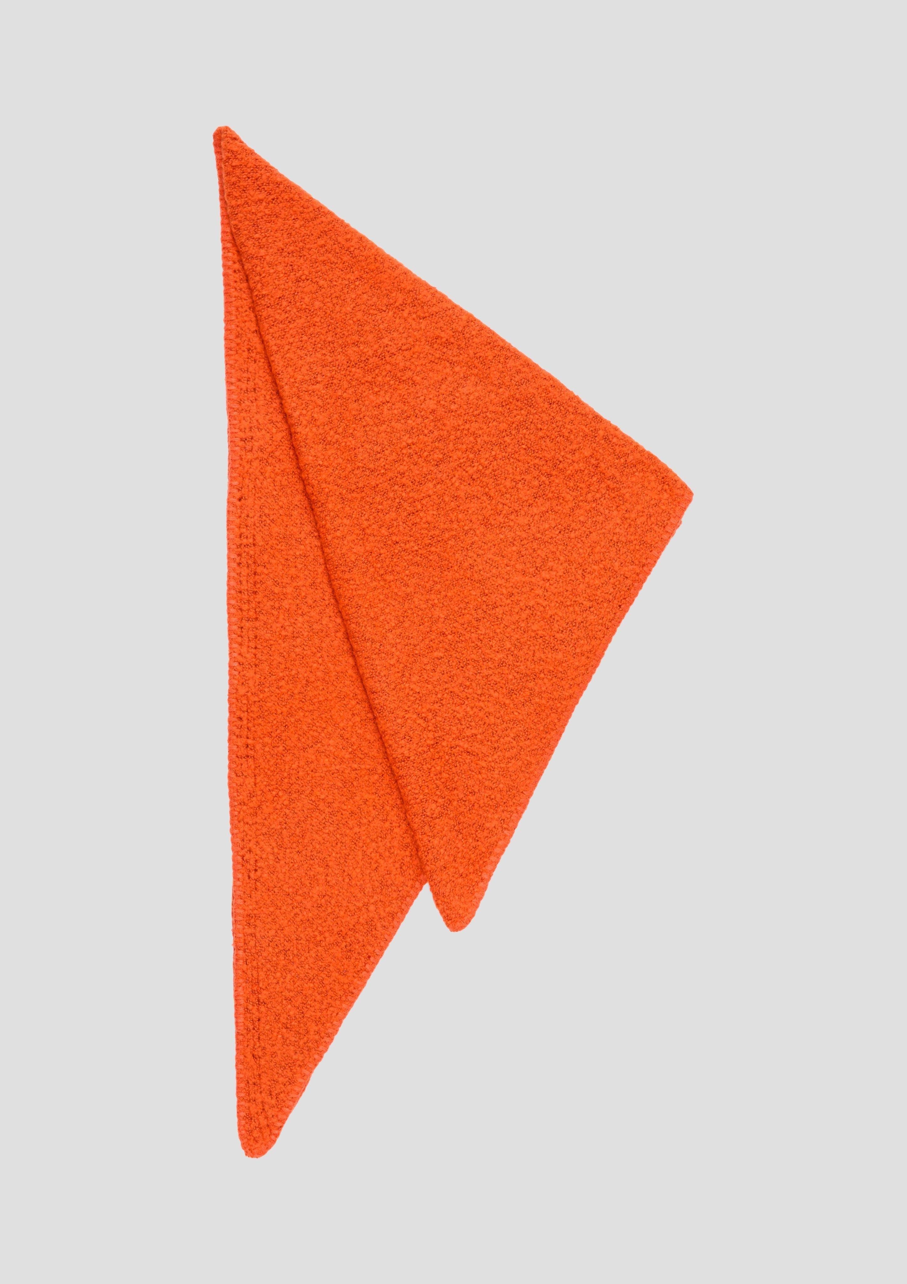 s.Oliver Halstuch Dreieckstuch aus Strick orange | Halstücher