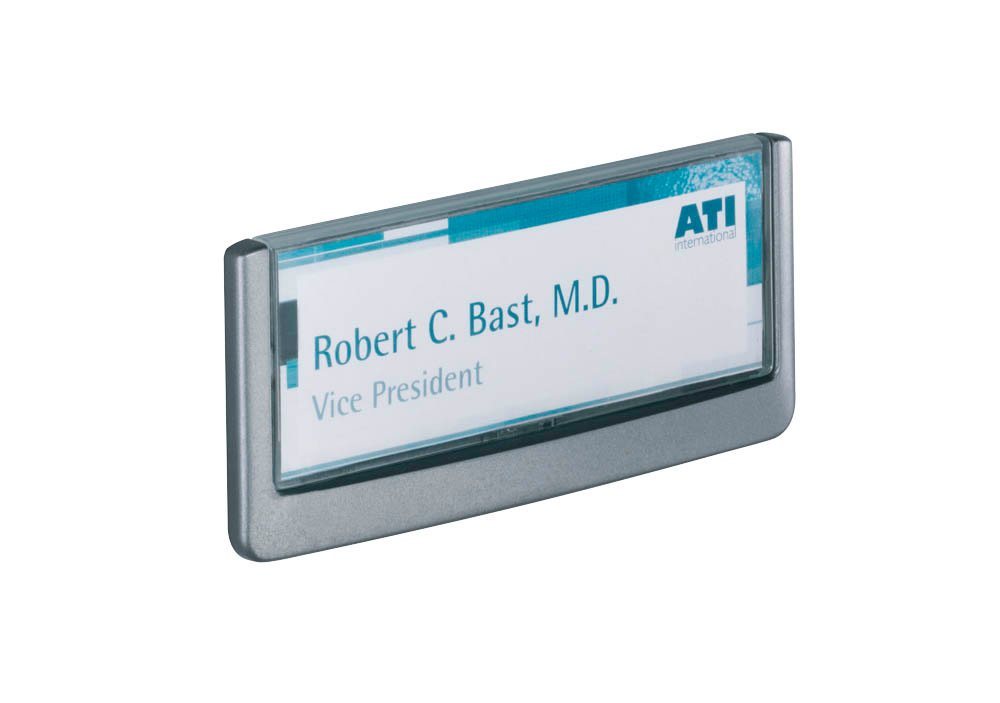 Thumbnail - DURABLE Hinweisschild DURABLE Türschild CLICK SIGN 149 x 52,5mm graphit