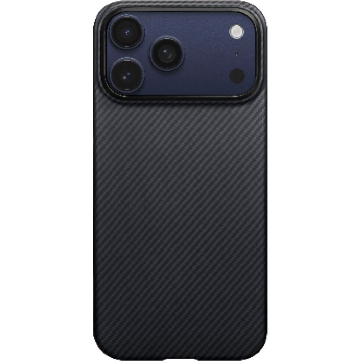 Pitaka Smartphone-Hülle Ultra-Slim Case iPhone 17 Pro Max Black/Grey Twill