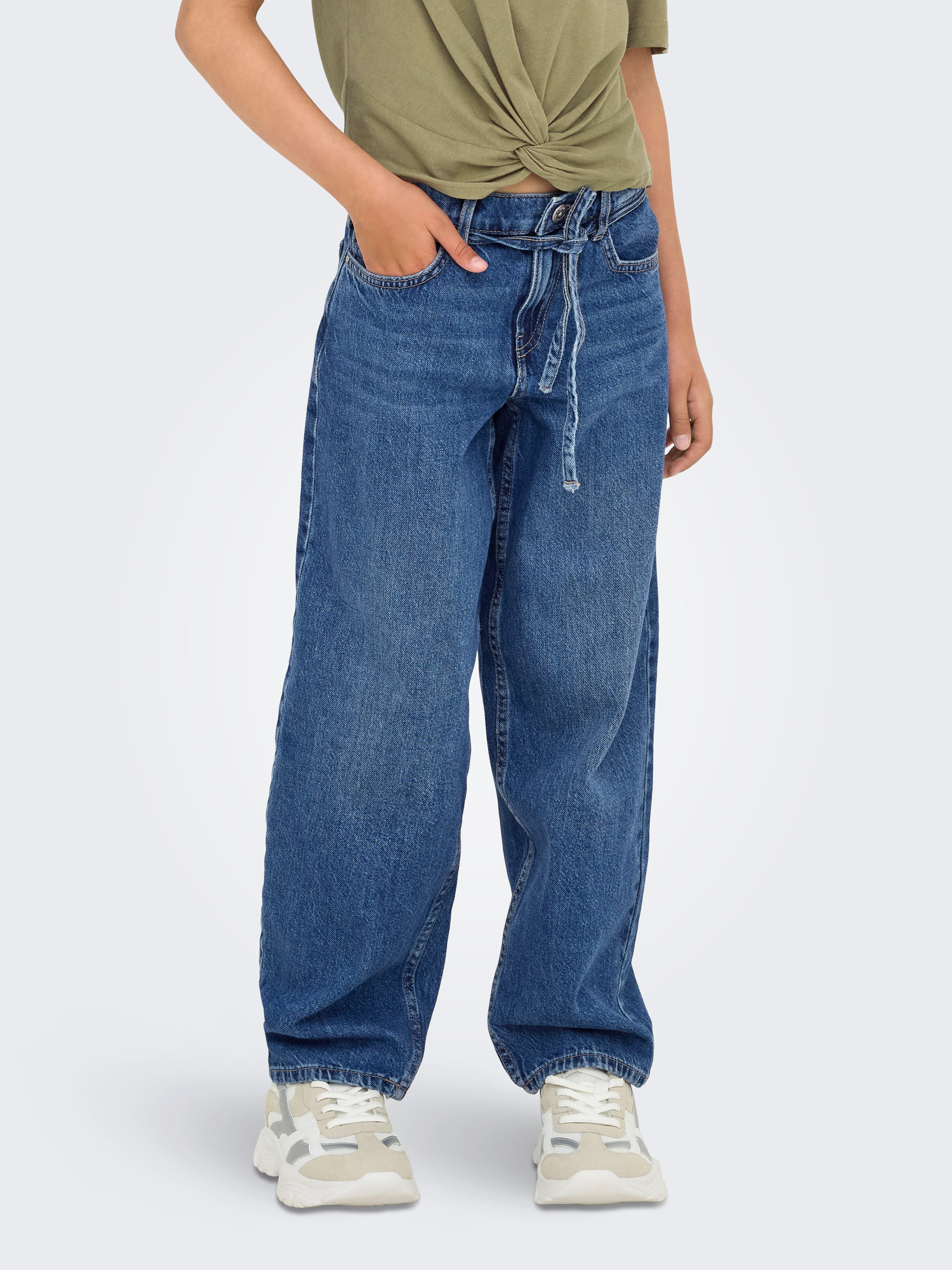 KIDS ONLY Relax-fit-Jeans KOGGIANNA STRAIGHT DNM PIM205 NOOS