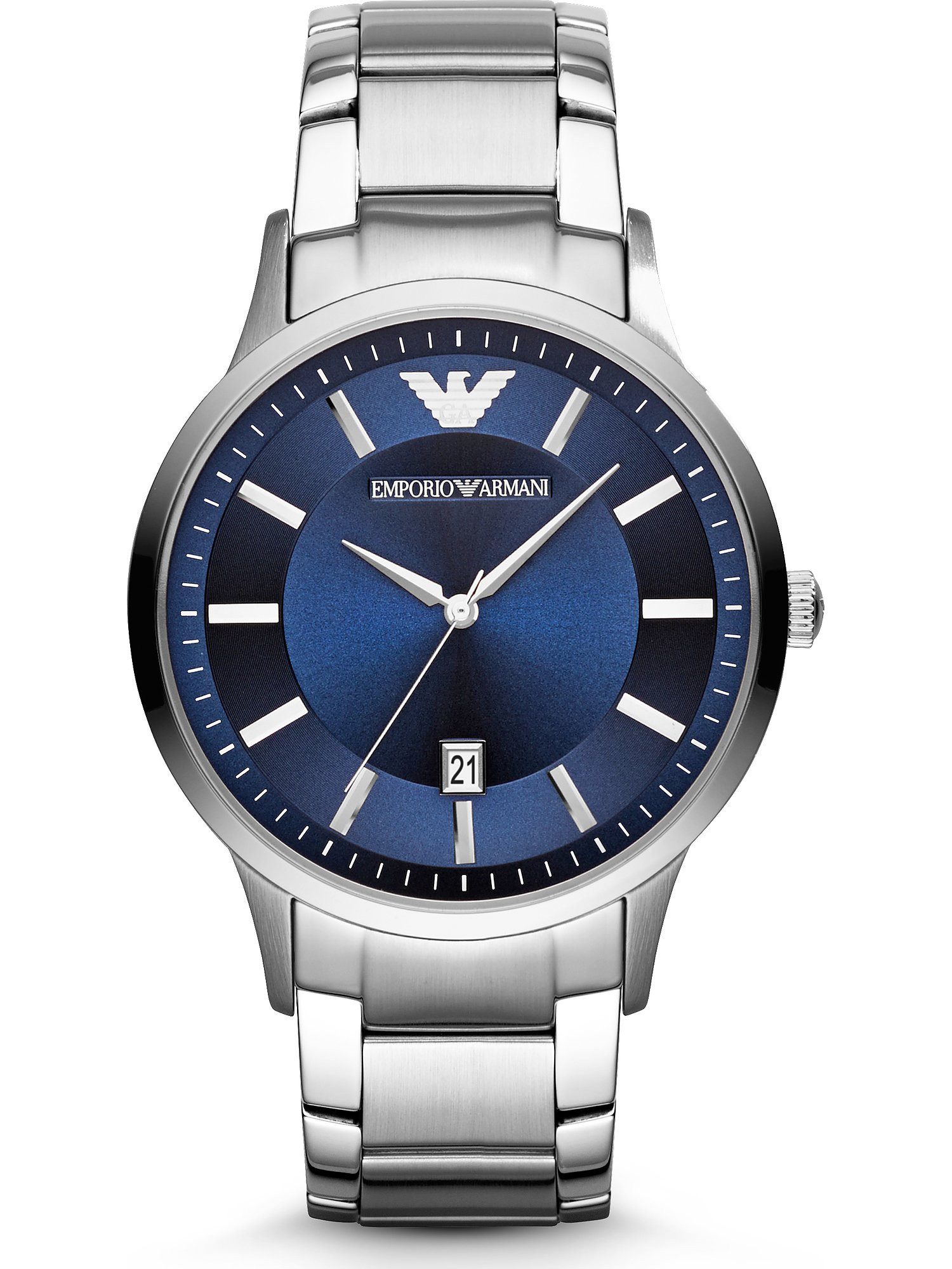 Quarzuhr Emporio Armani Herren-Uhren Analog Quarz