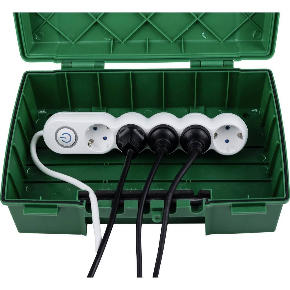 HEITRONIC Gartensteckdose Maximus 21046