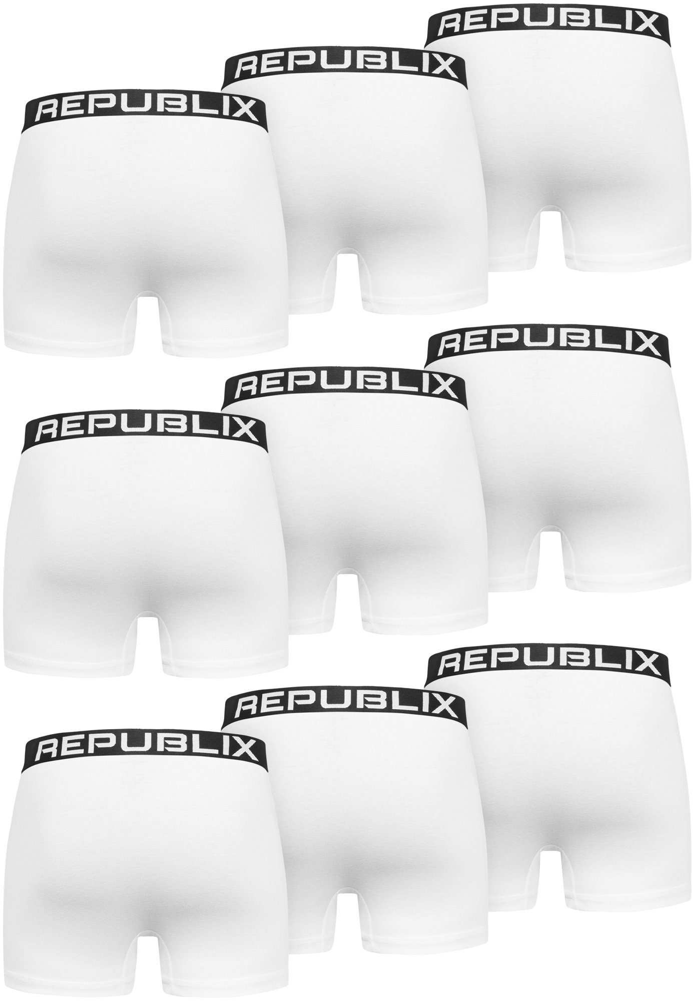 REPUBLIX Boxershorts JOSPEH (9er-Pack) Herren Baumwolle Männer Unterhose Un günstig online kaufen